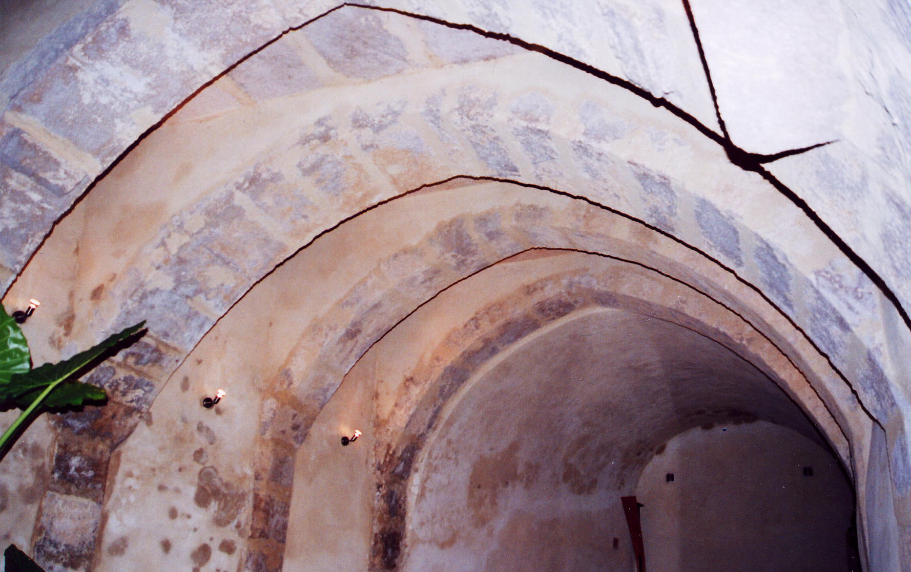 arcs diaphragmes Maison seigneuriale d'Agoult fin moyen-âge