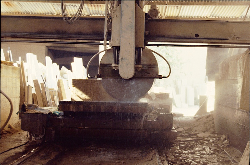 Travail de la pierre