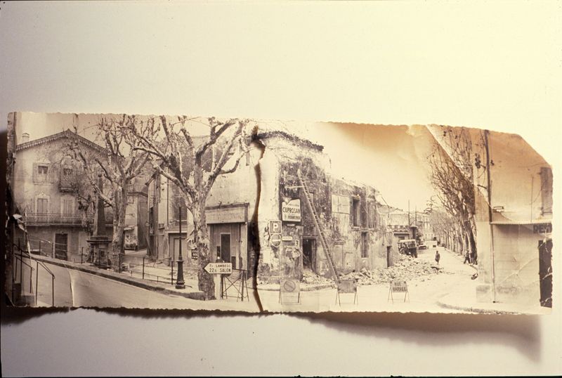 Démolition du café Aulone