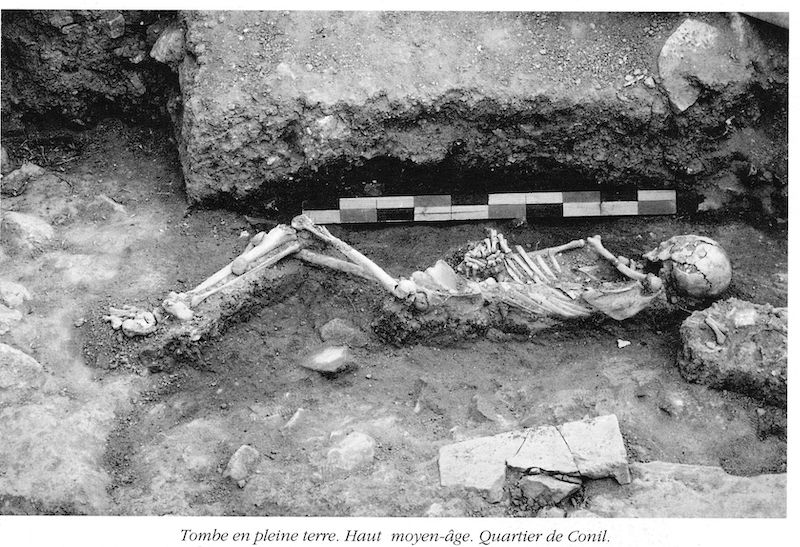Les fouilles au quartier de Conil